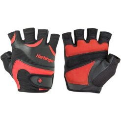 Rękawice z Fitness Harbinger Flexfit 2.0. Czerwone rękawiczki damskie HARBINGER, bez wzorów. Za 213.00 zł.