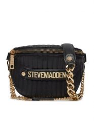 Steve Madden Torebka Bmixy SM13001127-B-G Czarny. Czarne listonoszki damskie Steve Madden, bez wzorów, ze skóry, bez dodatków. Za 419.99 zł.