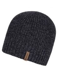 Ziener Czapka beanie "Indigu" w kolorze antracytowym rozmiar: onesize. Czarne czapki damskie Ziener, bez wzorów, z polaru. Za 83.62 zł.