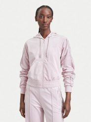 Guess Bluza V6BQ07 K6301 Różowy jasny Regular Fit. Czerwone bluzy damskie Guess, l, z aplikacjami, z syntetyku, bez kaptura. Za 434.99 zł.