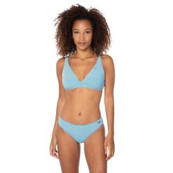 Dolna część - Bikini damskie Protest Mixflirt. Niebieskie bikini Protest, bez wzorów. W wyprzedaży za 70.00 zł.