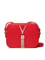 Valentino Torebka Divina VBS1R409G Czerwony. Czerwone listonoszki damskie Valentino, bez wzorów, ze skóry, bez dodatków. Za 219.99 zł.