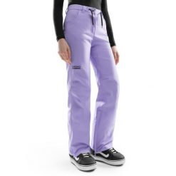 Spodnie snowboardowe hardshell damskie Peyto-W. Fioletowe spodnie sportowe damskie SIROKO, na zimę, s, bez wzorów, z hardshellu, narciarskie. W wyprzedaży za 441.95 zł.
