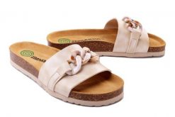 DR. BRINKMANN 700336-08 beige, klapki damskie. Brązowe klapki damskie Dr. Brinkmann, bez wzorów, bez obcasa, bez zapięcia. Za 234.90 zł.