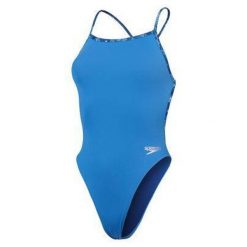 Strój Kąpielowy Speedo Solid Vback – Niebieski – Rozmiar 28. Niebieskie stroje jednoczęściowe Speedo, bez wzorów. Za 1,269.24 zł.
