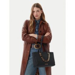 Torebka LOVE MOSCHINO. Czarne torebki klasyczne damskie Love Moschino, bez dodatków. Za 952.99 zł.