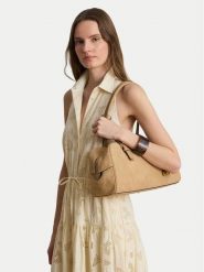 LAUREN RALPH LAUREN Torebka 431P15643001 Beżowy. Brązowe torebki klasyczne damskie Lauren Ralph Lauren, ze skóry, bez dodatków. Za 1,799.00 zł.