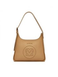 LOVE MOSCHINO Torebka JC4066PP1ML1210A Beżowy. Brązowe torebki klasyczne damskie Love Moschino, ze skóry, bez dodatków. Za 609.99 zł.