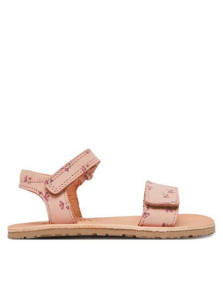 Froddo Sandały Barefoot Flexy Lia G3150264-23 M Różowy. Czerwone sandały dziewczęce Froddo, ze skóry, bez obcasa, bez zapięcia. Za 299.99 zł.