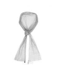 Patrizia Pepe Chusta na głowę 8F0128/J405-S980 Srebrny. Szare chusty damskie Patrizia Pepe, bez wzorów, z poliesteru. Za 419.99 zł.