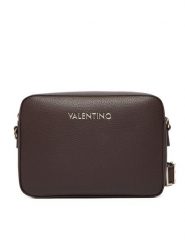 Valentino Torebka Alexia VBS5A809 Brązowy. Brązowe listonoszki damskie Valentino, bez wzorów, ze skóry, bez dodatków. Za 439.99 zł.