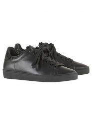 Högl Skórzane sneakersy w kolorze czarnym rozmiar: 44. Czarne obuwie sportowe damskie Högl, bez zapięcia, Adidas Advantage. Za 308.18 zł.