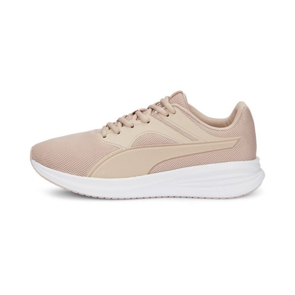 Buty sportowe damskie Puma Transport. Czerwone obuwie sportowe damskie Puma, bez zapięcia, do biegania. Za 189.00 zł.