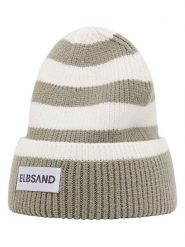 ELBSAND Czapka beanie "Norid" w kolorze biało-beżowym rozmiar: onesize. Białe czapki damskie ELBSAND, bez wzorów, z materiału. Za 73.99 zł.