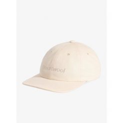 Czapka z daszkiem Smartwool Logo Ball Cap - almond. Brązowe czapki z daszkiem damskie Smartwool, bez wzorów. Za 146.99 zł.