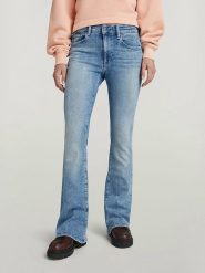 G-Star Dżinsy - Flare fit - w kolorze błękitnym rozmiar: W27/L32. Niebieskie jeansy damskie G-Star. Za 230.00 zł.