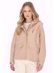 Schmuddelwedda Kurtka przejściowa w kolorze beżowym rozmiar: XXL. Brązowe kurtki damskie Schmuddelwedda, xxl, bez wzorów, bez kaptura. Za 339.99 zł.