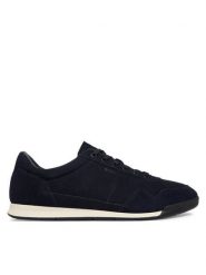 BOSS Sneakersy Nitan 50563598 Granatowy. Niebieskie kozaki dziewczęce Boss, bez wzorów, ze skóry, bez obcasa, bez zapięcia. Za 483.99 zł.