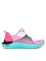 Skechers Sneakersy Snoop Dogg: Snoop Ace - Cyber Walker 186025/WLBP Różowy. Czerwone obuwie sportowe damskie Skechers, z materiału, bez zapięcia. Za 359.99 zł.