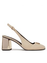 Furla Sandały Blallet YJ43BAL-A.0496-3910S-1-007-20-AL-3900 S Beżowy. Brązowe sandały damskie Furla, bez wzorów, ze skóry, bez obcasa, na słupku, bez zapięcia. Za 739.99 zł.