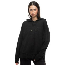 Damska Bluza Z Kapturem Her TR. Czarne bluzy damskie Puma, l, bez wzorów, z bawełny, z kapturem. Za 129.09 zł.
