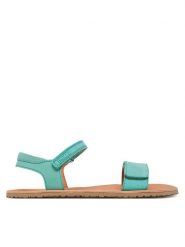Froddo Sandały Barefoot Flexy Lia G3150264-22 D Zielony. Zielone sandały dziewczęce Froddo, z nubiku, bez obcasa, bez zapięcia. Za 219.99 zł.