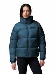 Columbia Kurtka zimowa "Puffect II" w kolorze niebieskim rozmiar: XL. Niebieskie kurtki damskie Columbia, na zimę, xl, bez wzorów, z puchu, bez kaptura. Za 294.95 zł.