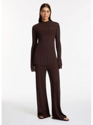 Jets Sweter w kolorze brązowym rozmiar: XS. Brązowe swetry klasyczne damskie Jets, xs, bez kołnierzyka. Za 209.95 zł.
