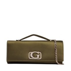 Torebka Guess. Zielone torebki wieczorowe damskie Guess, z aplikacjami, bez dodatków. Za 579.99 zł.