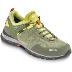 Buty trekkingowe damskie Meindl Ontario Gore-Tex. Zielone obuwie trekkingowe damskie MEINDL, z gore-texu, bez zapięcia. Za 753.24 zł.