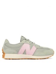 New Balance Sneakersy GS327WT Różowy. Szare buty sportowe dziewczęce New Balance, ze skóry, bez zapięcia. Za 489.99 zł.