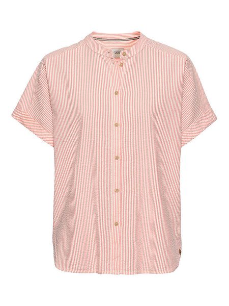 Camel Active Bluzka w kolorze jasnoróżowym rozmiar: XXL. Różowe bluzki damskie Camel Active, xxl, bez wzorów, bez kołnierzyka, bez ramiączek. Za 110.04 zł.