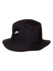 Nike Sportswear Kapelusz przeciwsłoneczny w kolorze czarnym rozmiar: S/M. Czarne kapelusze damskie Nike Sportswear, bez wzorów, z bawełny. Za 61.46 zł.