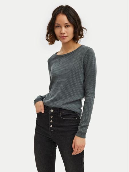 Vero Moda Sweter Care 10136644 Zielony Regular Fit. Zielone swetry klasyczne damskie Vero Moda, m, z bawełny, bez kołnierzyka. Za 89.99 zł.