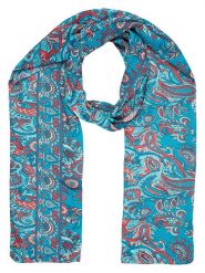 Ipanima Szal w kolorze niebiesko-koralowym - 180 x 100 cm rozmiar: onesize. Niebieskie szaliki damskie Ipanima, bez wzorów, z materiału. Za 17.99 zł.