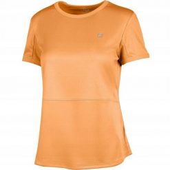 Koszulka tenisowa Fila T-Shirt Paloma. Brązowe koszulki damskie Fila, bez wzorów, bez kołnierzyka, bez ramiączek. Za 229.99 zł.