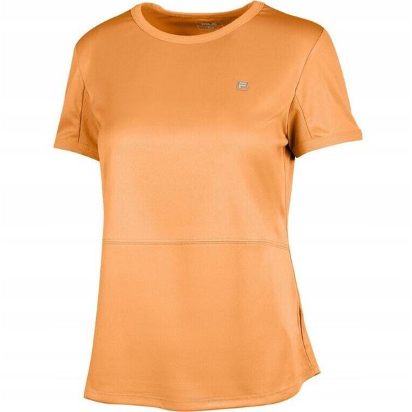 Koszulka tenisowa Fila T-Shirt Paloma. Brązowe koszulki damskie Fila, bez wzorów, bez ramiączek, tenisowe. Za 229.99 zł.