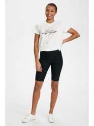 Kaffe Legginsy w kolorze czarnym rozmiar: 38. Czarne legginsy damskie Kaffe, bez wzorów. Za 52.67 zł.