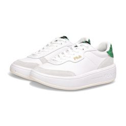 Buty damskie FILA Premium F. Białe obuwie sportowe damskie Fila, bez zapięcia, na fitness i siłownię. Za 229.99 zł.