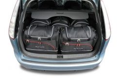 Torby Do Bagażnika Ford Focus Kombi 2004-2011 5Szt Kjust. Czarne torby podróżne KJUST, bez wzorów, z kauczuku. Za 1,540.00 zł.