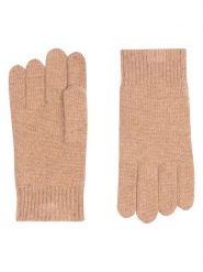 AUTHENTIC CASHMERE Kaszmirowe rękawiczki "Roc" w kolorze beżowym rozmiar: onesize. Brązowe rękawiczki damskie AUTHENTIC CASHMERE, bez wzorów, z kaszmiru. Za 175.26 zł.