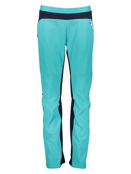 Schöffel Spodnie funkcyjne "Matrei L" w kolorze turkusowym rozmiar: 36. Niebieskie spodnie dresowe damskie Schöffel, l, bez wzorów, outdoorowe. Za 204.48 zł.