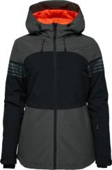 Damska kurtka narciarska Loap Lawela Black-Dark Grey. Czarne kurtki damskie ÀLG, na zimę, m, bez wzorów, z materiału, bez kaptura. Za 454.99 zł.