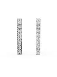 Diamant Vendôme Złote kolczyki-wkrętki z diamentami rozmiar: onesize. Szare kolczyki damskie Diamant Vendöme, z diamentem, złote. Za 1,000.80 zł.