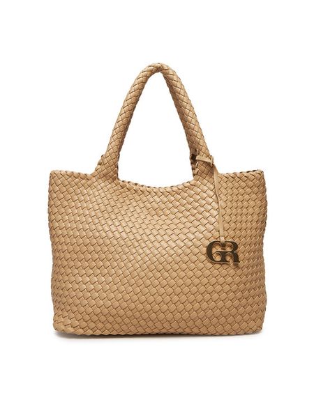 Gino Rossi Torebka TYLO-2 Beżowy. Brązowe torebki klasyczne damskie Gino Rossi, z materiału, bez dodatków. Za 299.99 zł.