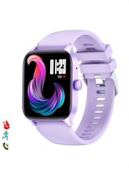 DAM Smartwatch "QS56" w kolorze fioletowym rozmiar: onesize. Różowe zegarki damskie DAM, metalowe. Za 359.95 zł.