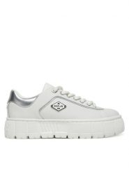 REPLAY Sneakersy GWZ7G .000.C0001L Biały. Białe obuwie sportowe damskie Replay, ze skóry, bez zapięcia. Za 349.99 zł.