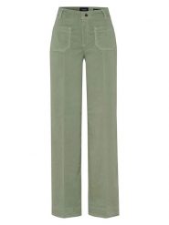Rosner Dżinsy - Wide Leg fit - w kolorze khaki rozmiar: W44/L32. Brązowe jeansy damskie Rosner, z podwyższonym stanem. Za 154.07 zł.