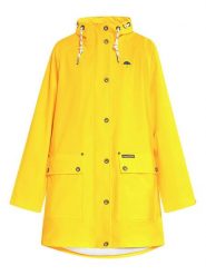 Schmuddelwedda Płaszcz przeciwdeszczowy w kolorze żółtym rozmiar: XL/XXL. Żółte płaszcze damskie Schmuddelwedda, xl, bez wzorów, bez kaptura. Za 281.76 zł.