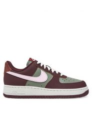 Nike Sneakersy Air Force 1 '07 Next Nature Wmns HQ4047 Bordowy. Czerwone obuwie sportowe damskie Nike, ze skóry, bez zapięcia. Za 429.99 zł.